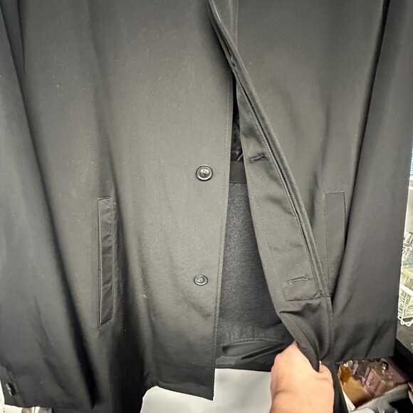 Calvin Klein Men's 44S Black Coat Jacket - Picture 5 of 9